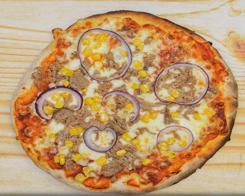 Freshly Made Tuna Melt Pizzas water front north shields